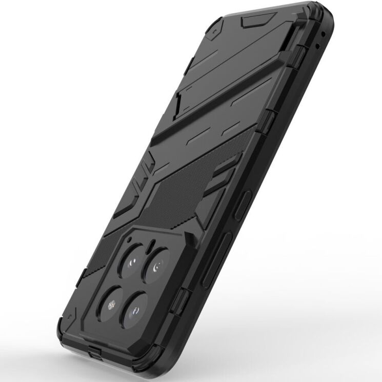 Защитный чехол Deexe Bibercas для Xiaomi 14 - Black: фото 2 из 6