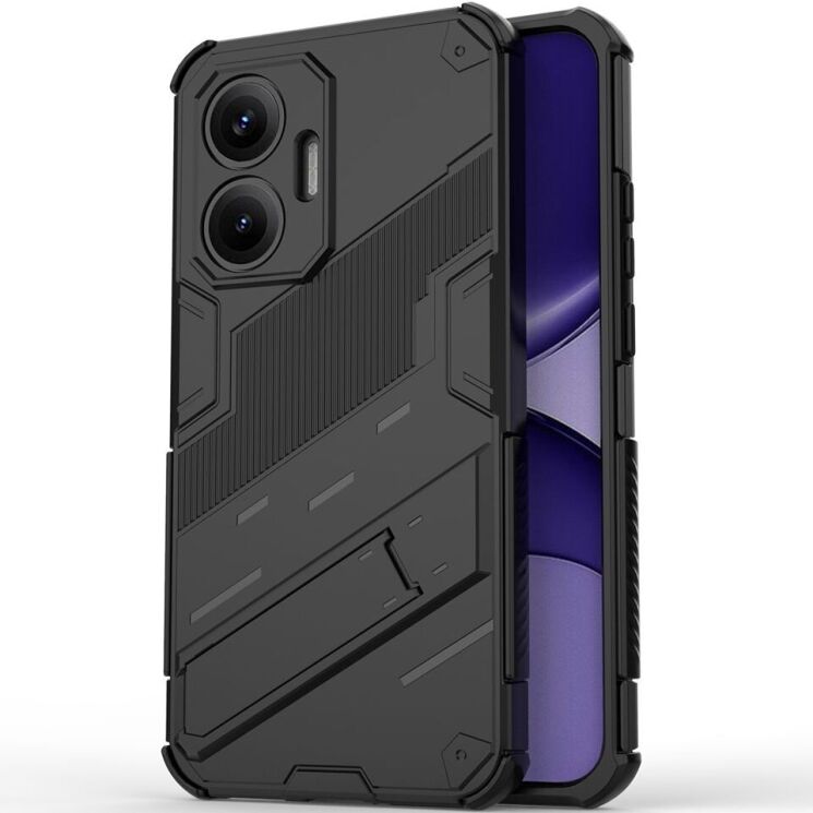 Защитный чехол Deexe Bibercas для Xiaomi Poco F7 - Black: фото 1 из 6