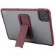 Защитный чехол Deexe Crystal Kickstand для Xiaomi Pad 7 / 7 Pro - Wine Red (369027WR). Фото 2 из 10