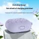 Защитный чехол Deexe Flower Pattern для Samsung Galaxy Buds 3 / Buds 3 Pro - Light Purple (360902LV). Фото 5 из 7