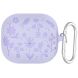 Защитный чехол Deexe Flower Pattern для Samsung Galaxy Buds 3 / Buds 3 Pro - Light Purple (360902LV). Фото 1 из 7