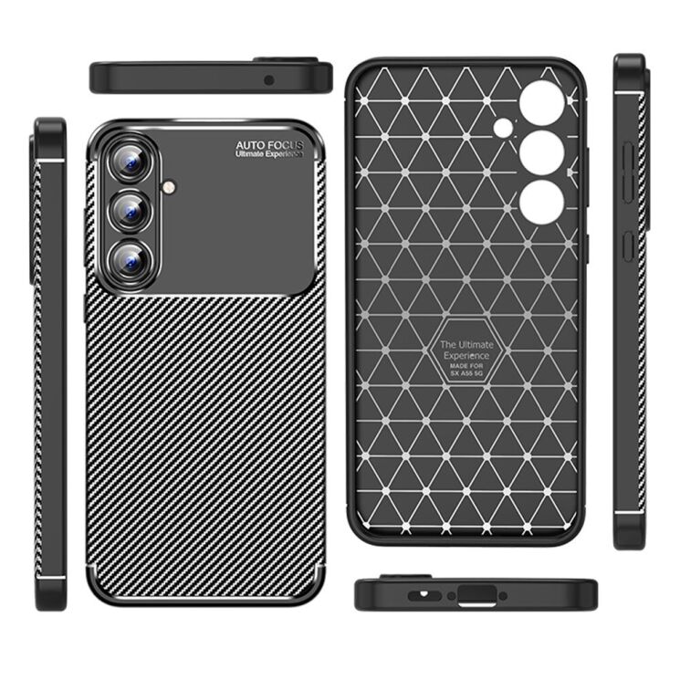 Защитный чехол Deexe Fusion для Samsung Galaxy A55 (A556) - Black: фото 8 из 8