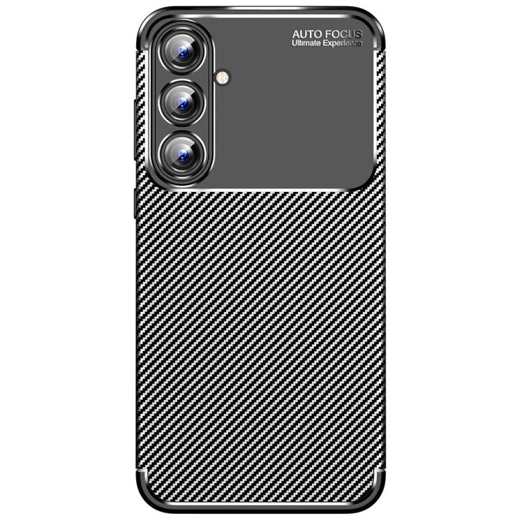 Защитный чехол Deexe Fusion для Samsung Galaxy A55 (A556) - Black: фото 1 из 8