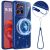 Защитный чехол Deexe Glitter Case with MagSafe для Motorola Edge 50 Neo / 60 Neo - Blue: фото 1 из 7