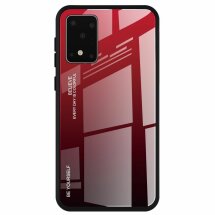 Защитный чехол Deexe Gradient Color для Samsung Galaxy S20 (G980) - Red: фото 1 из 11