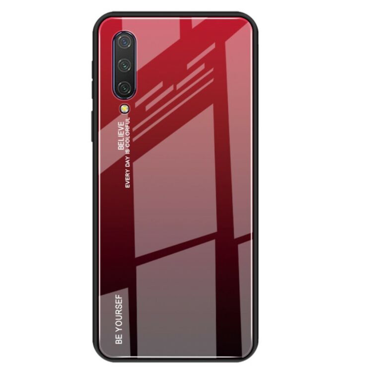 Захисний чохол Deexe Gradient Color для Xiaomi Mi CC9 / Mi 9 Lite - Red / Black: фото 1 з 15