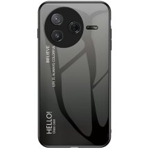 Защитный чехол Deexe Gradient Color для Xiaomi Poco F7 Pro - Black / Grey: фото 1 из 8