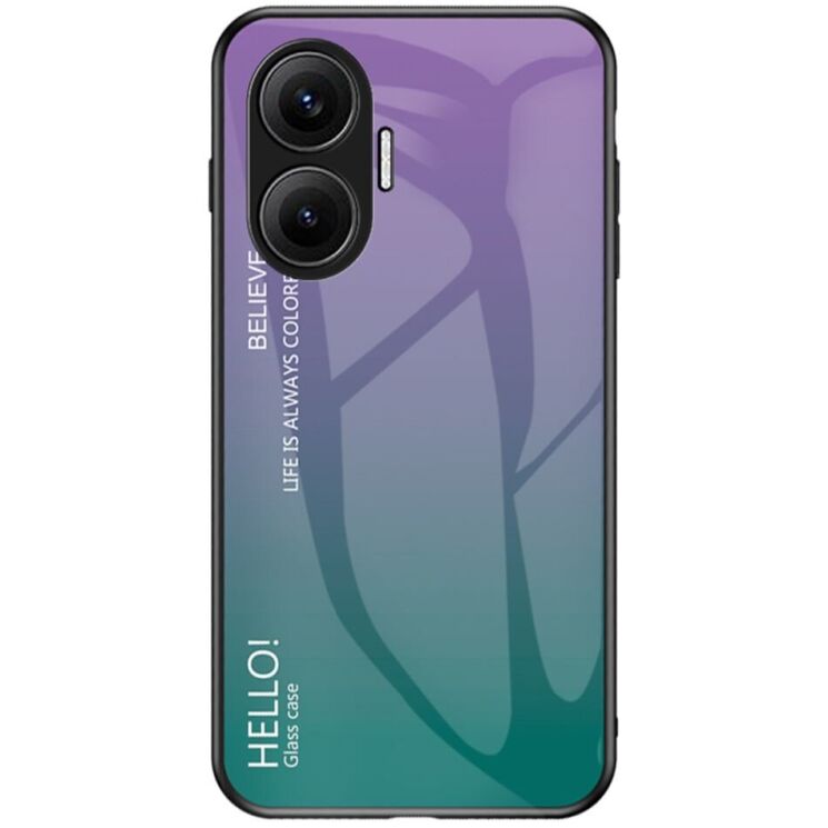 Защитный чехол Deexe Gradient Color для Xiaomi Poco F7 - Purple: фото 1 из 12