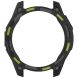 Захисний чохол Deexe Hollow Cover для Garmin Quatix 8 (47mm) - Black / Green (369702BG). Фото 6 з 7