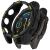 Защитный чехол Deexe Hollow Cover для Garmin Quatix 8 (47mm) - Black / Green: фото 1 из 7