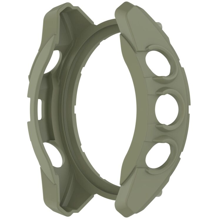 Захисний чохол Deexe Hollow Cover для Garmin Tactix 8 (51mm) - Green: фото 3 з 7