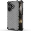 Защитный чехол Deexe Honeycomb Series для Xiaomi Poco F6 - Black (355031B)