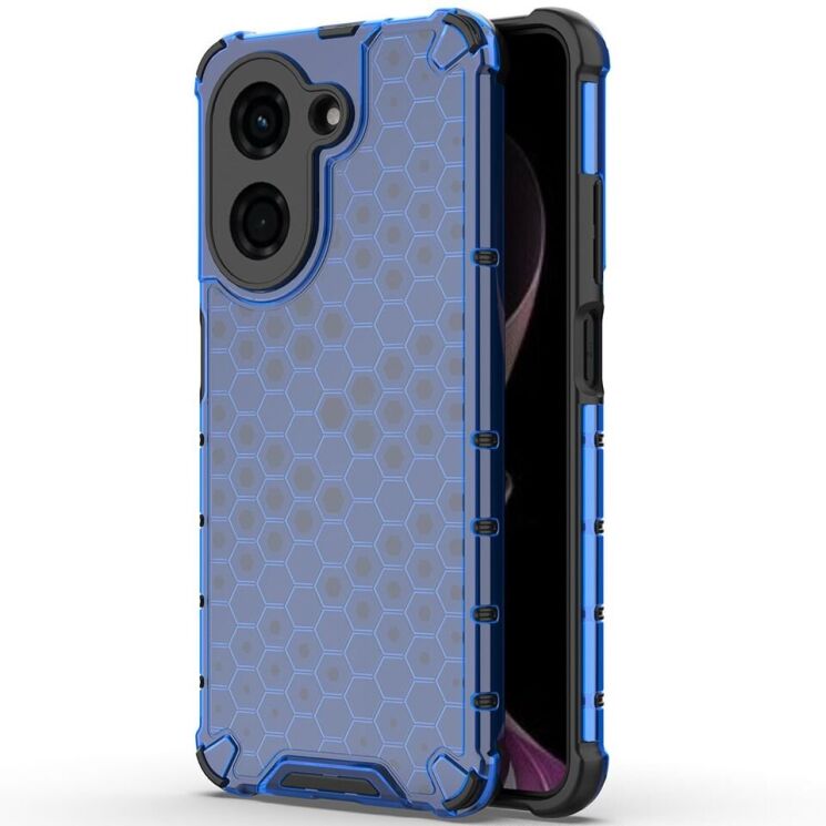 Защитный чехол Deexe Honeycomb Series для Xiaomi Redmi A5 - Blue: фото 2 из 6