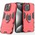 Защитный чехол Deexe Hybrid Case для Apple iPhone 16 Pro Max - Red: фото 1 из 6