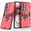 Защитный чехол Deexe Hybrid Case для OPPO Reno 12 Pro - Red (359002R)