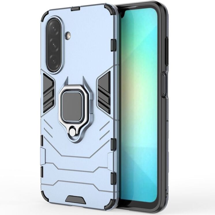 Защитный чехол Deexe Hybrid Case для Samsung Galaxy A26 (A266) - Blue: фото 2 из 6