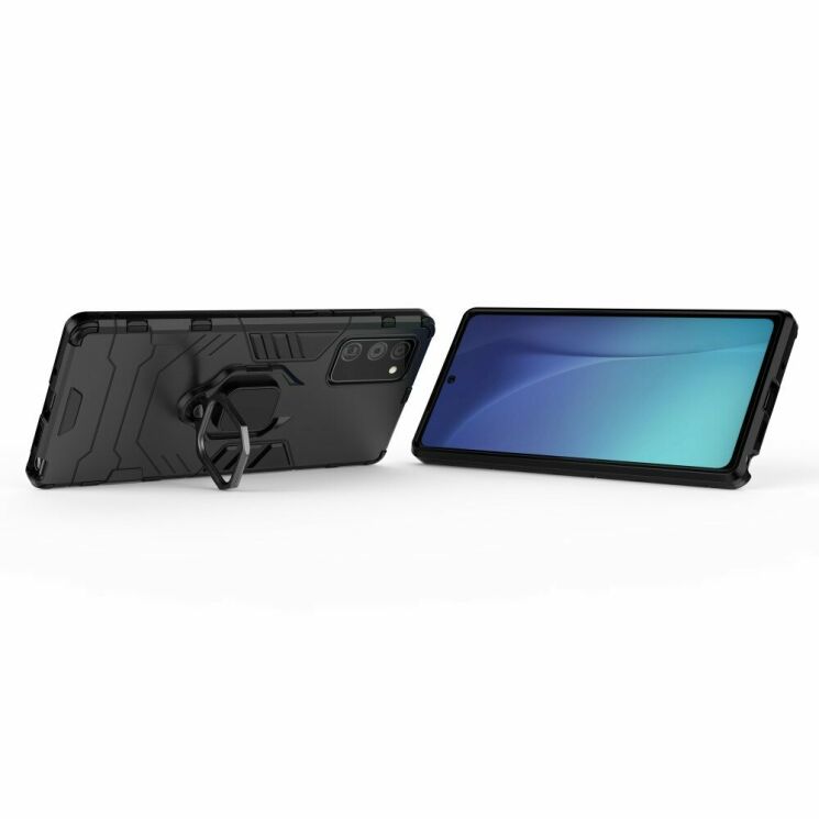 Защитный чехол Deexe Hybrid Case для Samsung Galaxy Note 20 (N980) - Black: фото 3 из 11