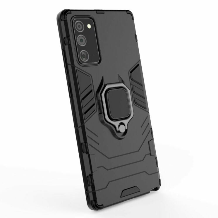 Защитный чехол Deexe Hybrid Case для Samsung Galaxy Note 20 (N980) - Black: фото 4 из 11