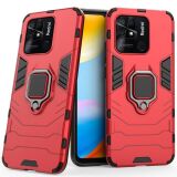 Захисний чохол Deexe Hybrid Case для Xiaomi Redmi 10C - Red (298214R)