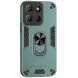 Защитный чехол Deexe Hybrid Shell для Motorola Moto G15 - Green (372723G). Фото 1 из 7