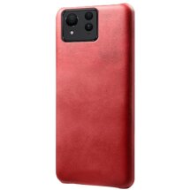 Защитный чехол Deexe Leather Back Cover для ASUS Zenfone 11 Ultra - Red: фото 1 из 4