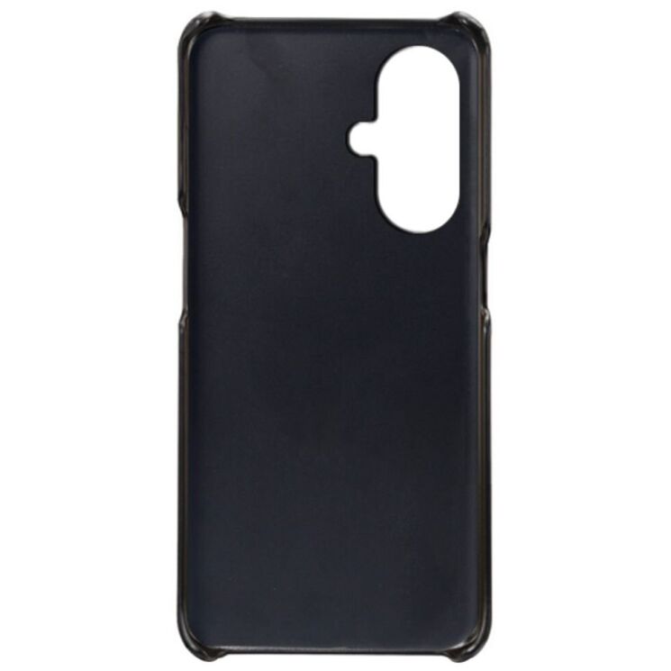 Захисний чохол Deexe Leather Back Cover для OnePlus Nord CE 3 Lite - Black: фото 4 з 4