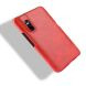 Защитный чехол Deexe Leather Back Cover для VIVO V15 Pro - Red (227801R). Фото 4 из 8