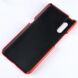 Защитный чехол Deexe Leather Back Cover для VIVO V15 Pro - Red (227801R). Фото 5 из 8