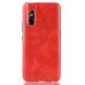 Защитный чехол Deexe Leather Back Cover для VIVO V15 Pro - Red (227801R). Фото 2 из 8