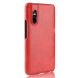 Защитный чехол Deexe Leather Back Cover для VIVO V15 Pro - Red (227801R). Фото 3 из 8