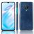 Защитный чехол Deexe Leather Back Cover для VIVO V17 - Blue: фото 1 из 7