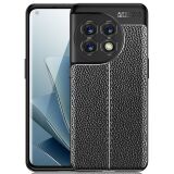 Захисний чохол Deexe Leather Cover для OnePlus 11 - Black: фото 1 з 6