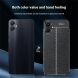Захисний чохол Deexe Leather Cover для Samsung Galaxy A06 (A065) - Black (365152B). Фото 9 з 11