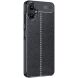 Захисний чохол Deexe Leather Cover для Samsung Galaxy A06 (A065) - Black (365152B). Фото 1 з 11