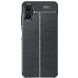Захисний чохол Deexe Leather Cover для Samsung Galaxy A06 (A065) - Black (365152B). Фото 3 з 11