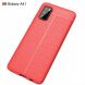 Захисний чохол Deexe Leather Cover для Samsung Galaxy A41 (A415) - Red (257205R). Фото 2 з 9