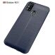 Силиконовый (TPU) чехол Deexe Leather Cover для Samsung Galaxy M31 (M315) - Blue (213901L). Фото 2 из 11