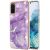 Защитный чехол Deexe Marble Style для Samsung Galaxy S20 (G980) - Purple: фото 1 из 4