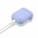 Защитный чехол Deexe Matte Case для Apple AirPods 1 / 2 - Purple (247304V). Фото 5 из 6