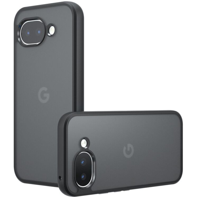 Защитный чехол Deexe Matte Skin для Google Pixel 10a - Black: фото 2 из 12