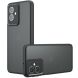 Захисний чохол Deexe Matte Skin для Motorola Moto G55 - Transparent / Black (366148H). Фото 1 з 11