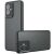Захисний чохол Deexe Matte Skin для Motorola Moto G55 - Transparent / Black: фото 1 з 11