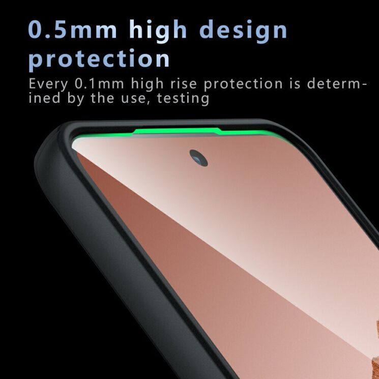 Защитный чехол Deexe Matte Skin для Nothing CMF Phone 2 Pro - Black: фото 7 из 11