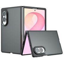 Защитный чехол Deexe Matte Skin (FF) для Samsung Galaxy Fold 8 - Transparent Black: фото 1 из 14