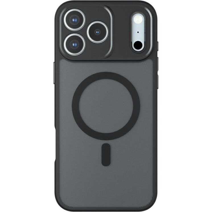 Защитный чехол Deexe Matte Skin with MagSafe для iPhone 18 Pro Max / 17 Pro Max - Black: фото 2 из 11