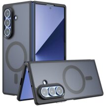 Защитный чехол Deexe Matte Skin with MagSafe (FF) для Samsung Galaxy Fold 7 - Black: фото 1 из 19