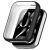 Защитный чехол Deexe Protective Frame для Xiaomi Mi Smart Band 9 Pro - Black: фото 1 из 8