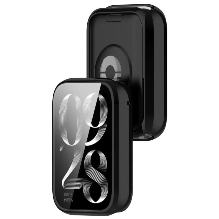 Защитный чехол Deexe Protective Frame для Xiaomi Mi Smart Band 9 Pro - Black: фото 5 из 8