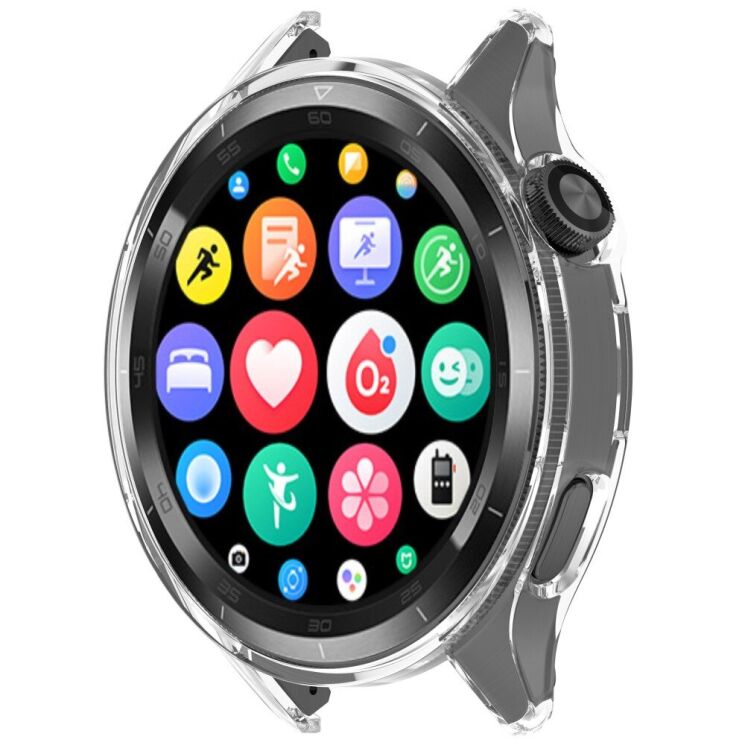 Защитный чехол Deexe Protective Frame для Xiaomi Watch S4 - Transparent: фото 2 из 7