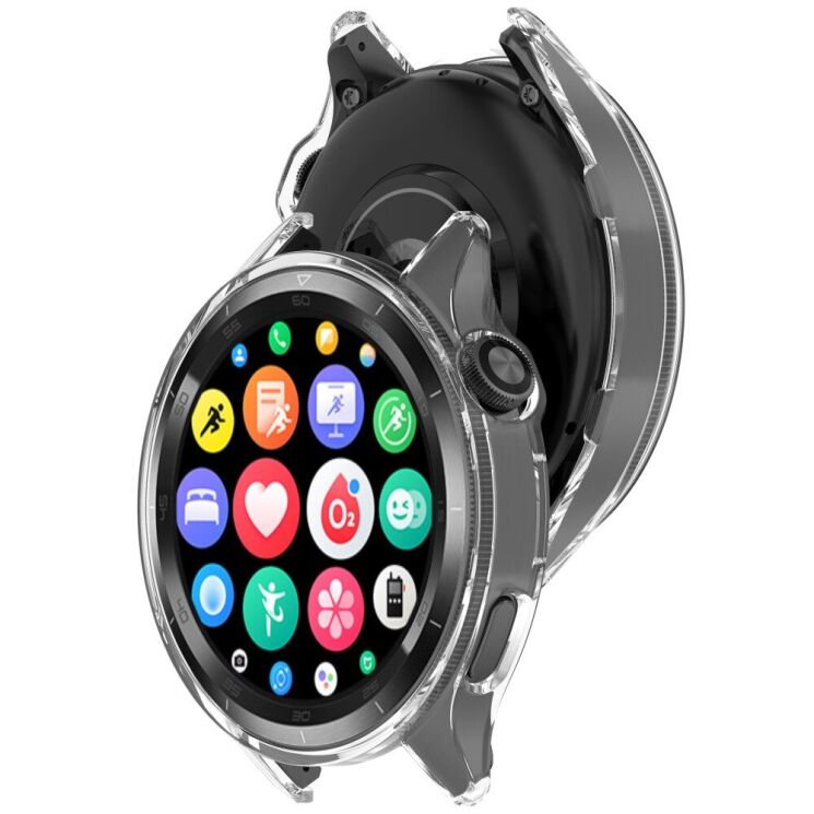 Защитный чехол Deexe Protective Frame для Xiaomi Watch S4 - Transparent: фото 6 из 7